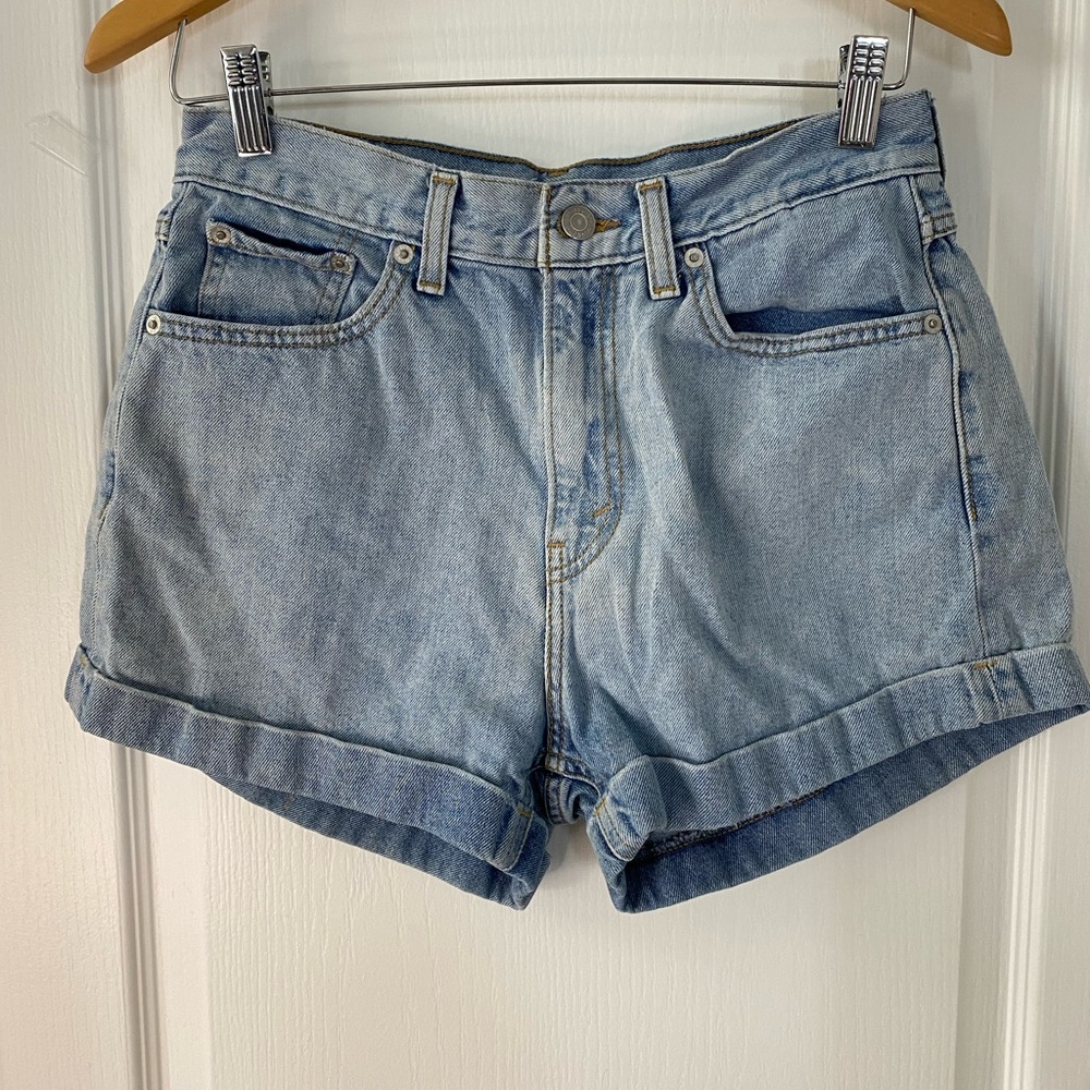 Levi's Light Blue Jean Shorts for Women
